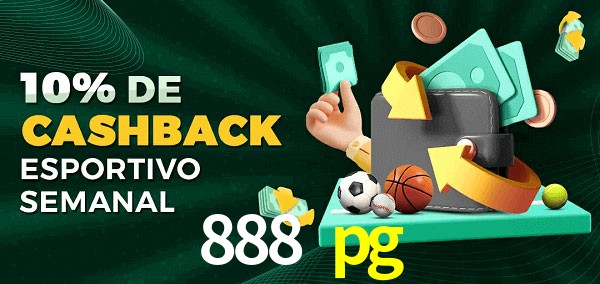 10% de bônus de cashback na 888 pg